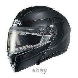 HJC Adult i90 Modular Davan Snow Helmet withElectric Shield Black/Grey Md