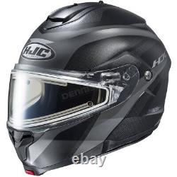 HJC Black/Gray C91MC-5SF Modular Snow Helmet withElectric Shield(Adult L)0107-754