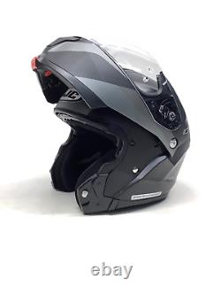 HJC C91 TALY Modular Dual Lens Snow Helmet Semi Flat Black Grey Size XLarge