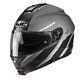 Hjc C91 Tero Black Grey Flip Modular Smart Hjc Ready Motorcycle Motorbike Helmet