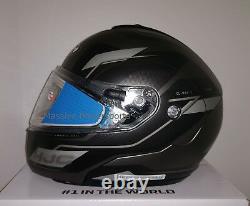 HJC CL-MAX3 Flow Electric Snowmobile Helmet Gray Black Small Modular Sunscreen