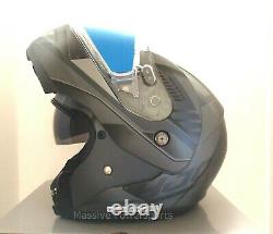HJC CL-MAX3 Gallant Snowmobile Helmet Gray / Black SM Small Modular Sunscreen