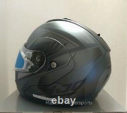 HJC CL-MAX3 Gallant Snowmobile Helmet Gray / Black SM Small Modular Sunscreen