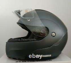 HJC CL-MAX3 Motorcycle Helmet Semi Flat Anthracite M MD Medium Modular Sunscreen
