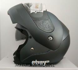 HJC CL-MAX3 Motorcycle Helmet Semi Flat Anthracite S SM Small Modular Sunscreen