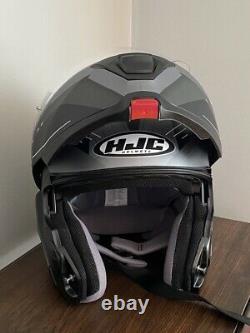 HJC IS-MAX II IS-MAX 2 CORMI Grey White Black Helmet L Large Modular Flip