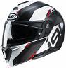 Hjc I90 Aventa Modular Helmet Matte Black Grey White Red