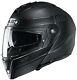 Hjc I90 Davan Modular Flip-up Full-face Helmet Sf Black/grey Large