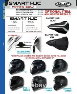 HJC i90 Davan Modular Flip-Up Full-Face Helmet SF Black/Grey Large
