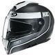Hjc I90 Davan Modular Flip-up Full-face Helmet -sf Black/white/grey Large
