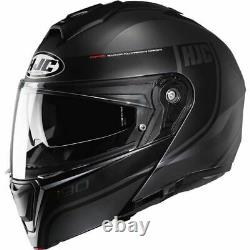 HJC i90 Davan Modular Helmet Black/Grey, All Sizes