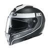 Hjc I90 Davan Modular Helmet Black/grey/white All Sizes