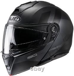 HJC i90 Syrex Modular Motorcycle Helmet Gray