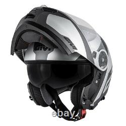 Helmet GIVI X. 21 Challenger Spirit Silver Matt/ Titanium/Black