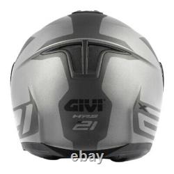 Helmet GIVI X. 21 Challenger Spirit Silver Matt/ Titanium/Black