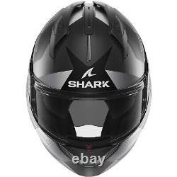 Helmet Modular Shark EVO GT Tekline Grey Black Chin Tipper TG S