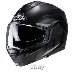 Hjc I100 Beis Black Grey Mc5Sf Modular Helmets Motorcycle Helmet New! Fast