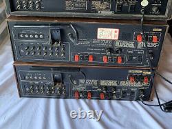 Lot Of 2 Vintage Modular Component Systems Reciever Model 3233