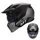 Men Motorcycle Modular Helmet To 3/4 Half Helmets Dot Ece Approved