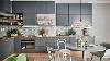 Modern Kitchen Gray Color Gray Interior