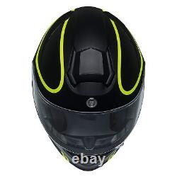Modular Helmet T-28B Vapor 2X-Large Black/Hi-Viz YellowithGray Modular Helmet w