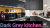 Modular Kitchen Latest Designs Dark Grey Kitchen Design 2022 Best Kitchen Designs