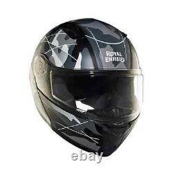 Modular Lightwing Helmet Multicamo Matt Black & Grey For Royal Enfield