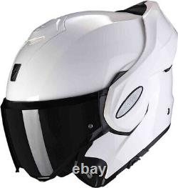 Motorcycle Helmet Modular 22.06 Scorpion Exo Tech Evo Genre Grey Black Red TG L