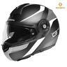 Motorcycle Helmet Modular Fiber Glass Schuberth C3 Pro Sextant Grey/matte Black