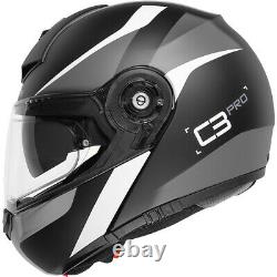 Motorcycle Helmet Modular Fiber Glass SCHUBERTH C3 PRO Sextant Grey/Matte Black