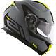Motorcycle Helmet Modular Givi X21 Hx21 Spirit Grey Black Yellow Fluo Size S