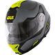 Motorcycle Helmet Modular Givi X21 Hx21 Spirit Grey Black Yellow Fluo Size Xxl