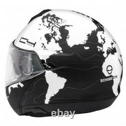 Motorcycle Helmet Modular SCHUBERTH C4 Pro Black/Grey / Matt White Magnitude