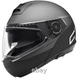 Motorcycle Helmet Modular SCHUBERTH C4 Pro Swipe Grey Black/Anthracite SIZE XS