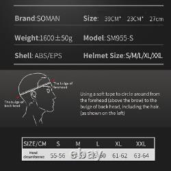 NEW Flip Up Helmet Dual Lens DOT Modular Helmets Ultraviolet-Proof Full Anti-Fog