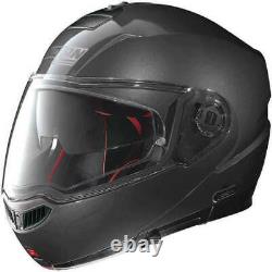 NOLAN N90-2 CLASSIC N-COM FLIP UP MODULAR Motorcycle Motorbike Helmet LAVA GREY