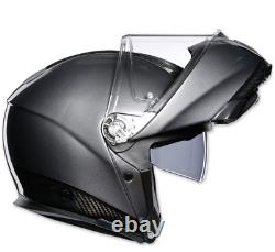 New AGV Sport Modular Carbon Full-Face Helmet L Black/Grey #1201O4IY002L