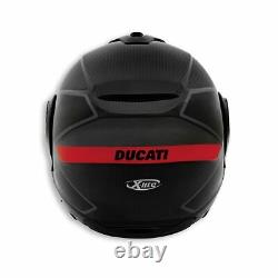 New Ducati Horizon V2 Helmet Unisex S Black/Red/Grey #981072443