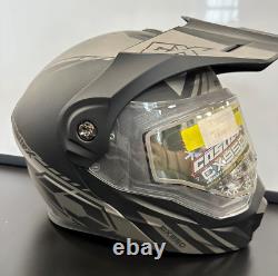 New Oem Castle X Exo-cx950 Task Modular Dual Sport Dual Lens Helmet Sm- 45-19562