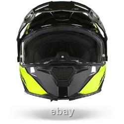 Nexx X. Vilijord Hi-Viz Neon Grey Modular Helmet Motorcycle Helmet New! Fast