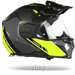 Nexx X. Vilijord Hi-Viz Neon Grey Modular Helmet Motorcycle Helmet New! Fast