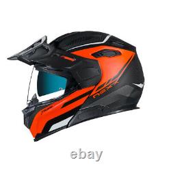 Nexx X. Vilijord Hiker Orange Grey Matt Motorcycle Helmet New! Free Shipping