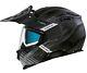Nexx X. Vilijord Mudvalley Dual Sport Helmet Matte Black/gray