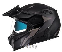 Nexx X. Vilijord Nomad Carbon Modular Dual Sport Helmet Black/Gray