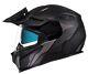 Nexx X. Vilijord Nomad Carbon Modular Dual Sport Helmet Black/gray