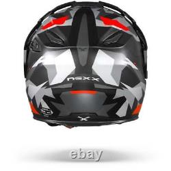 Nexx X. Vilijord Taiga Black Red Matt Modular Helmet New! Fast Shipping