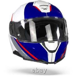 Nexx X. Vilitur Stigen White Blue Modular Helmet New! Fast Shipping