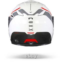 Nexx X. Vilitur Stigen White Blue Modular Helmet New! Fast Shipping