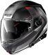 Nolan N100-5 Hilltop Modular Motorcycle Helmet Flat Black/gray