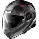 Nolan N100-5 Modular Motorcycle Helmet Hilltop Flat Black/grey Choose Size